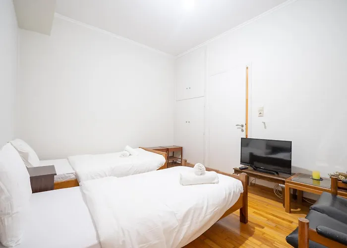 Katehaki Metro Station 2 Persons Apartment By Mps